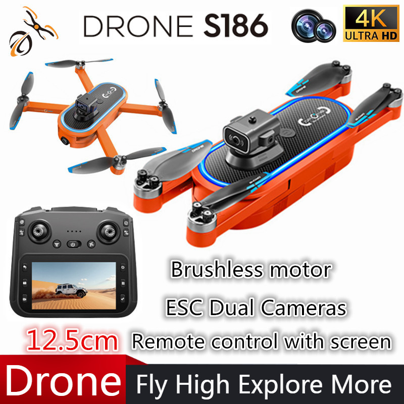 2025 S186 Drone Professional 4 - Drone Battery Charger ulasan dan harga