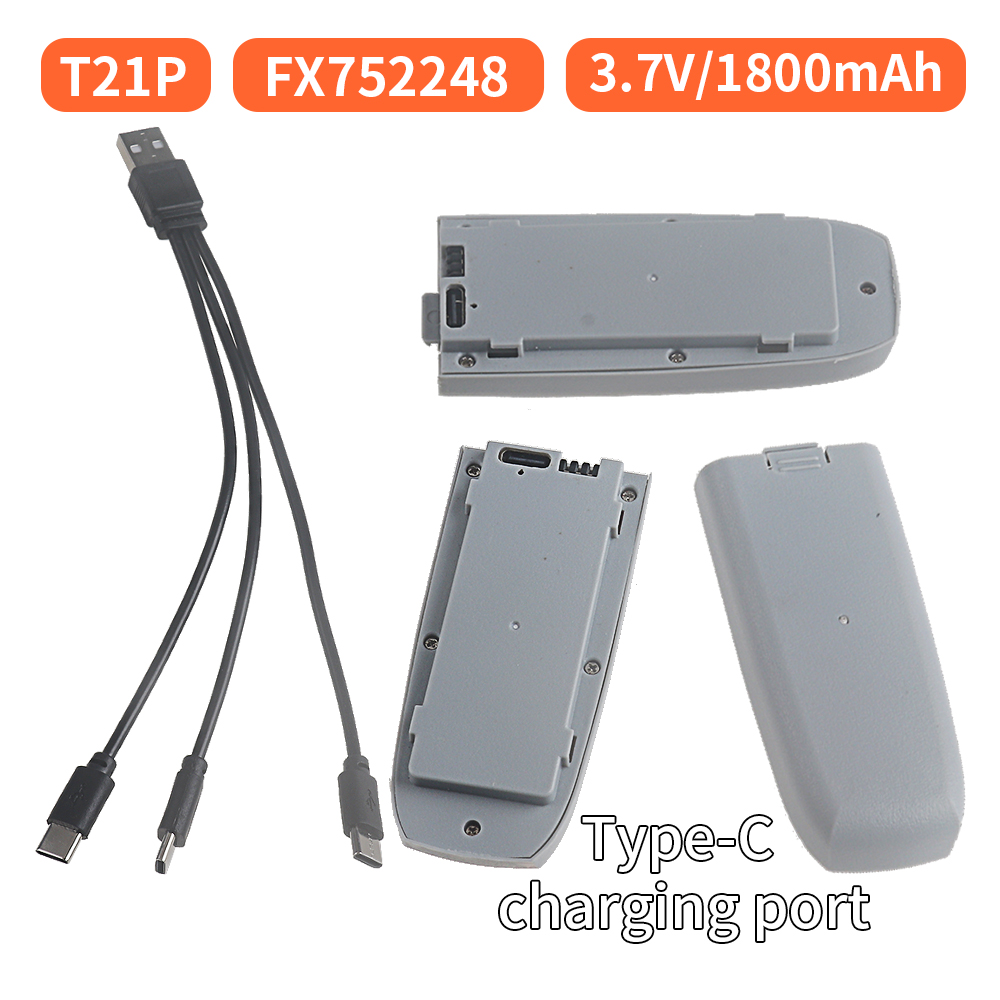3.7V Lipo Battery for T21P CS8 - Drone Battery Charger ulasan dan harga