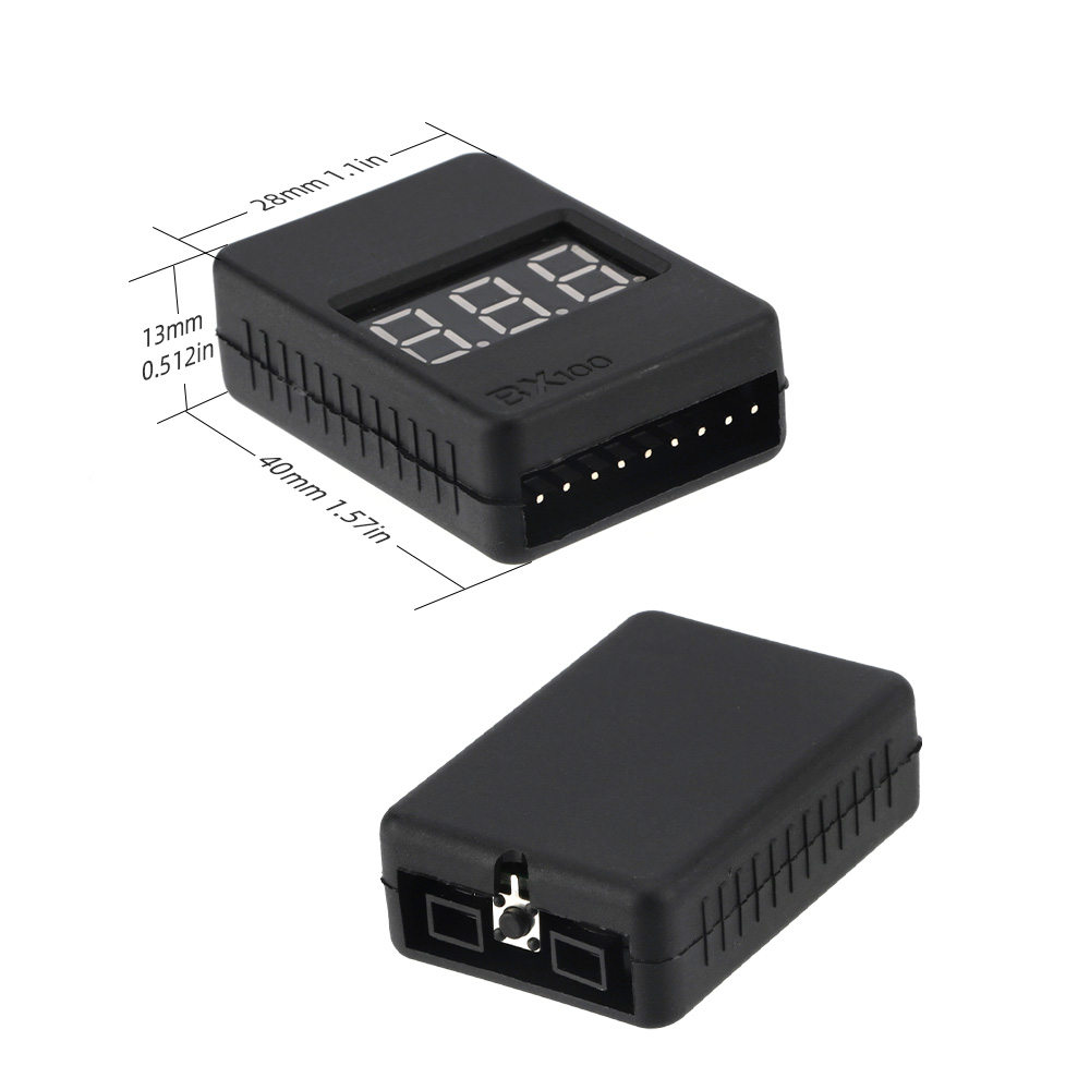 BX100 1-8S Lipo Battery Voltag - Drone Battery Voltage Checker ulasan dan harga
