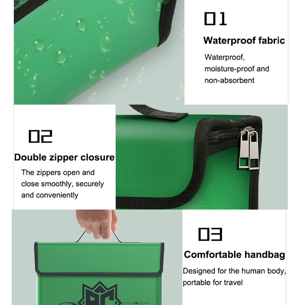Ovonic LiPo Battery Safe Bag P - Drone Battery Bag ulasan dan harga